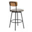 Tabouret de comptoir pivotant 27 po Avriel-1334006455-1315014856-1278769560