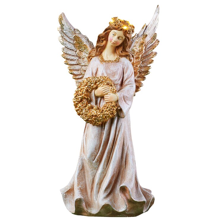 Arlmont & Co. Drasner Religious & Spiritual Plastic Garden Statue 