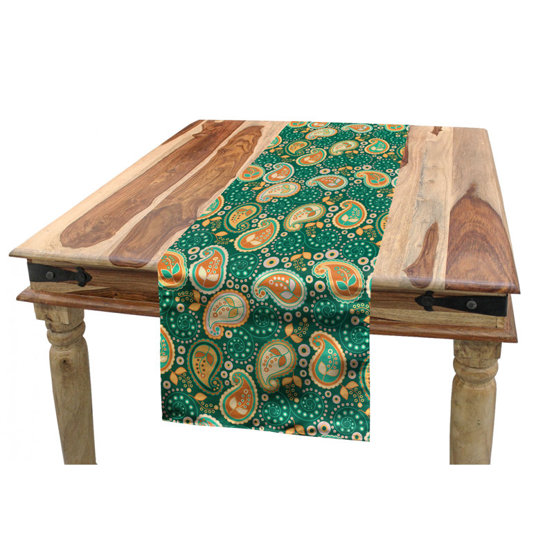 Paisley Table Runner, 72" x 16"