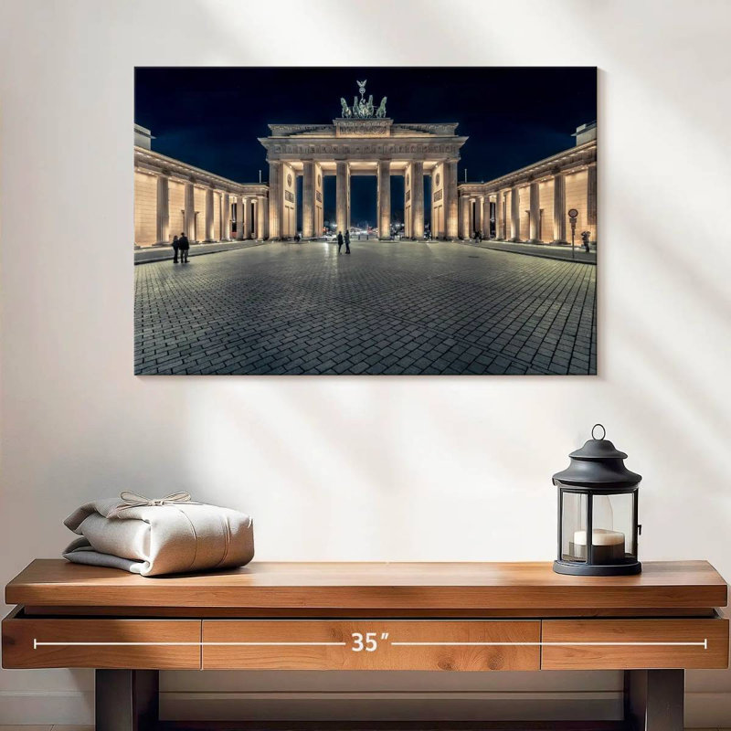 Berlin's Brandenburg Gate, 16" H x 24" W