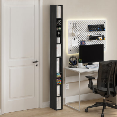 Fulda  Space Saving Storage Shelf Bookcase, Width, 