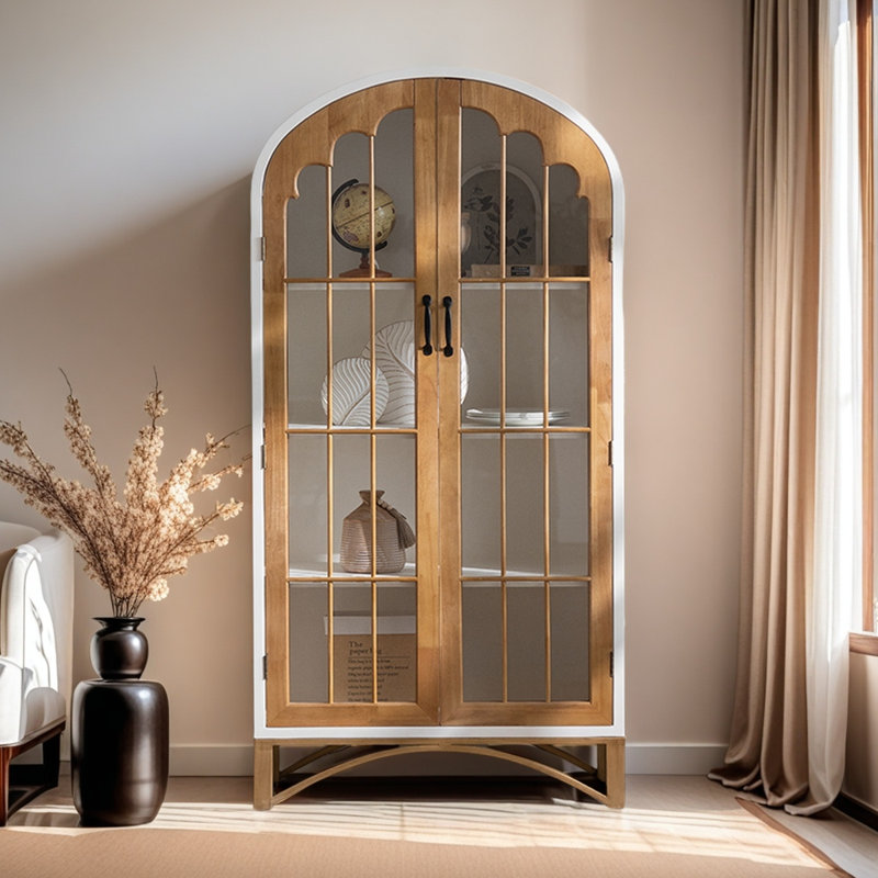 Vintage - Inspired Handmade Solid Wood Bookcase