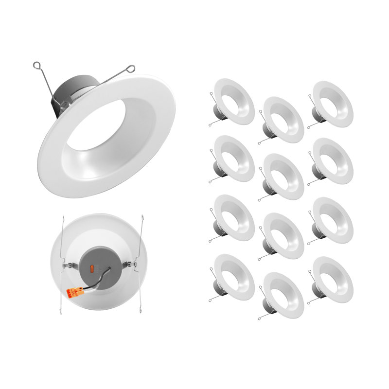 Ensemble d'éclairage encastré 6 "à DEL sélectionnable CCT Remodel IC