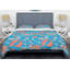 Ensemble de housse de couette mid-century de feuillage tropical rétro corail ii-40702165