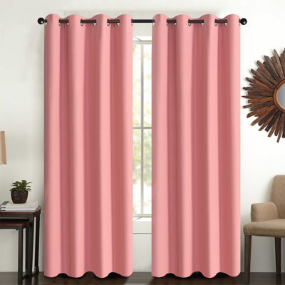 2 Panels 100% Blackout Curtains