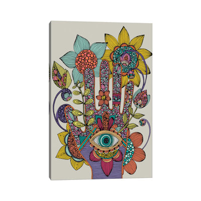 "Hamsa" par Valentina Harper - reproduction d'art sur toile tendue