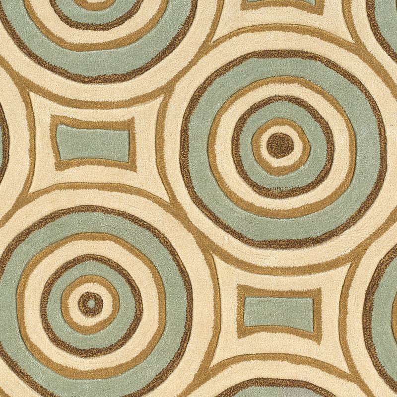 Marisela Hand Tufted Geometric Indoor Rug, Rectangle 5' x 7'