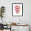 Miroir flottant rose dans un cadre flottant, design par Ziwei Li-1065258784-1065258787