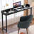 Dakera 70.8'' W Overbed Table with Wheels, Rolling Bed Desk, Writing Desk for Queen/Full Size Bed, MDF Panel + Metal Legs-841456726