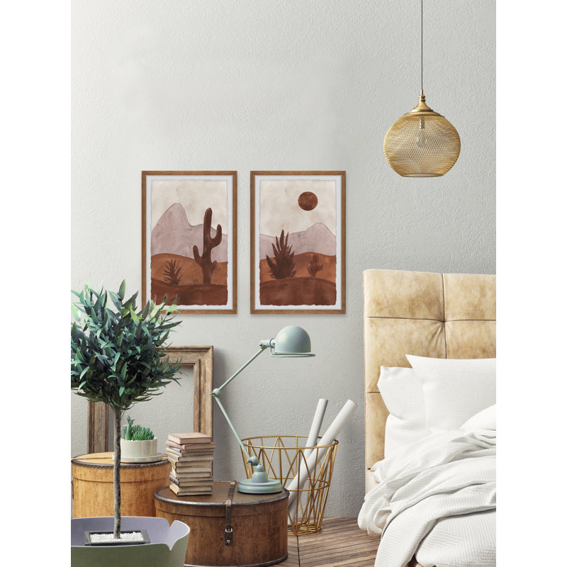 " The Red Sands " by Marmont Hill 2 - Pieces Painting Print, 36" H x 24" W