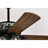 Inio 5-blade Lighted Ceiling Fan 2-tier Tiffany Style Glass