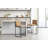 Zavier  Upholstered Linen Bar Counter Stools