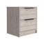 Alysun 2 Drawer Bedside Table-1114279677