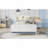 Full Size Metal Platform Bed Frame With Light, Kids Full Metal Bed With Upholstered And Storage Headboard-967680518-967680516