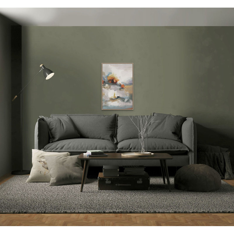 Mystified Embers 2 Framed Print Canvas, 23" H x 16" W x 2" D