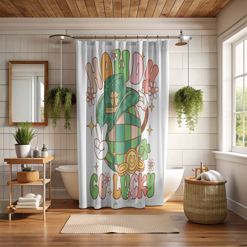 Knezova Shower Curtain, H 74 po x l 71 po