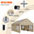 12 pi. L 20 pi. D Carport Garage robuste -98773819