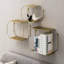 Adoraim 3 Piece Metal Floating Shelf