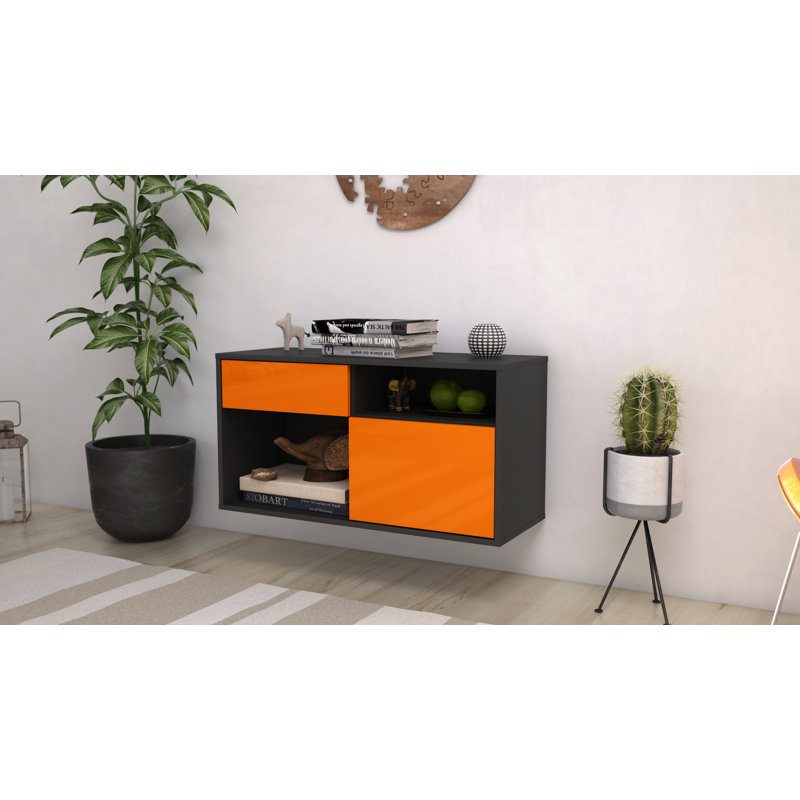 Halbrook TV Stand, Orange