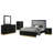 Freret 5-piece Queen Bedroom Set Black-98386776-98386779-128535047