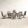Alyah Rectangular 6 - Person 61.4'' Long Dining Set