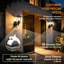Black Outdoor Sconce