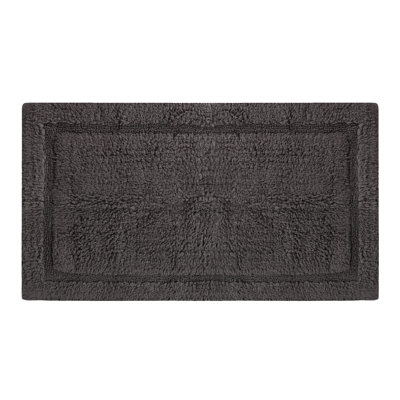  Organic Cotton Reversible Bath Mat – 3000 GSM, GOTS Certified, Ultra-Thick & Super Absorbent | Soft, Plush & Quick-Drying Bathroom Rug