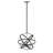 Avers 5 - Light Steel Dimmable Globe Chandelier-796605423
