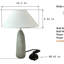 Lampe de table Blue Sand