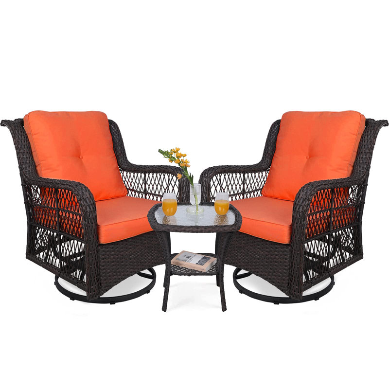 Ensemble de conversation pour 2 personnes avec coussins