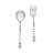 Davier Stainless Steel Salad Servers
