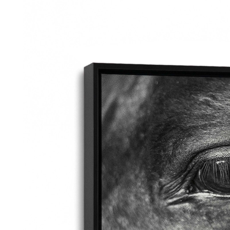 «Still» par Nathan Larson, reproduction d'art sur toile, Noir, H 8 po x l 12 po