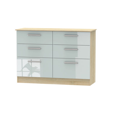 Fully Assembled Chesler 6 Drawer Chest