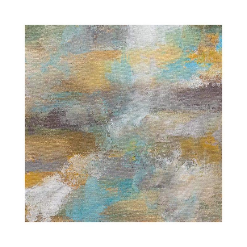 Heaven by Jeanette Vertentes - Wrapped Canvas Painting, 30.48cm H x 30.48cm W x 1.91cm D