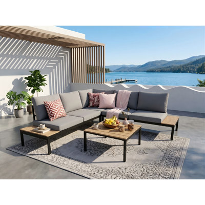 Outdoor Conversation Set With Cushion