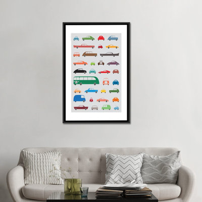 «Cars», impression sur toile tendue