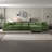 Hayward Olive Green Velvet Modular Sectional Sofa-1597475983