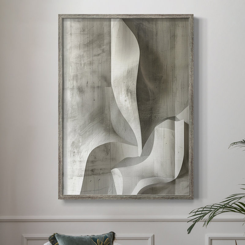 ABSTRACT Series CDLXI, reproduction encadrée - bois massif, H 11 po x l 9 po