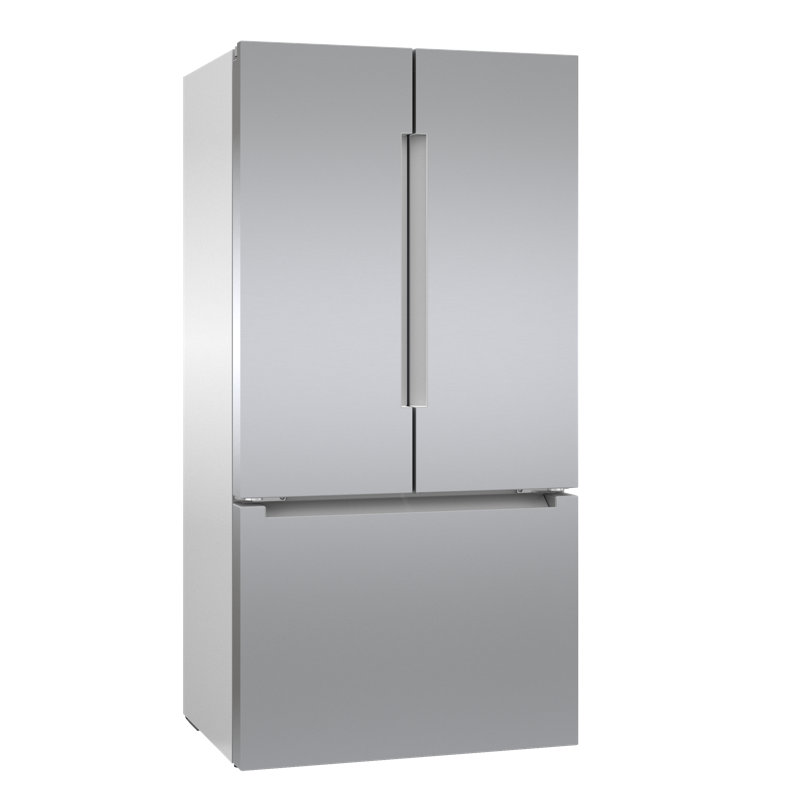 Bosch - 800 Series 36-Inch Smart 3-Door Counter-Depth Refrigerator With Recessed Handles, Anti-Fingerprint Exterior, Internal Water, Home Connect
