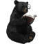 Figurine livre de lecture rustique forêt