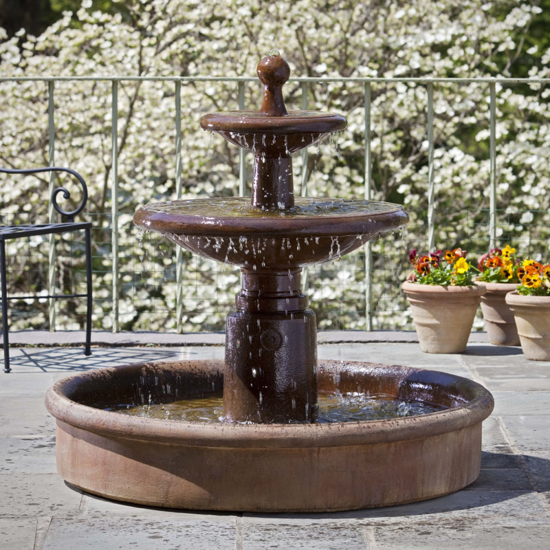 Esplanade Fountain, Copper Bronze