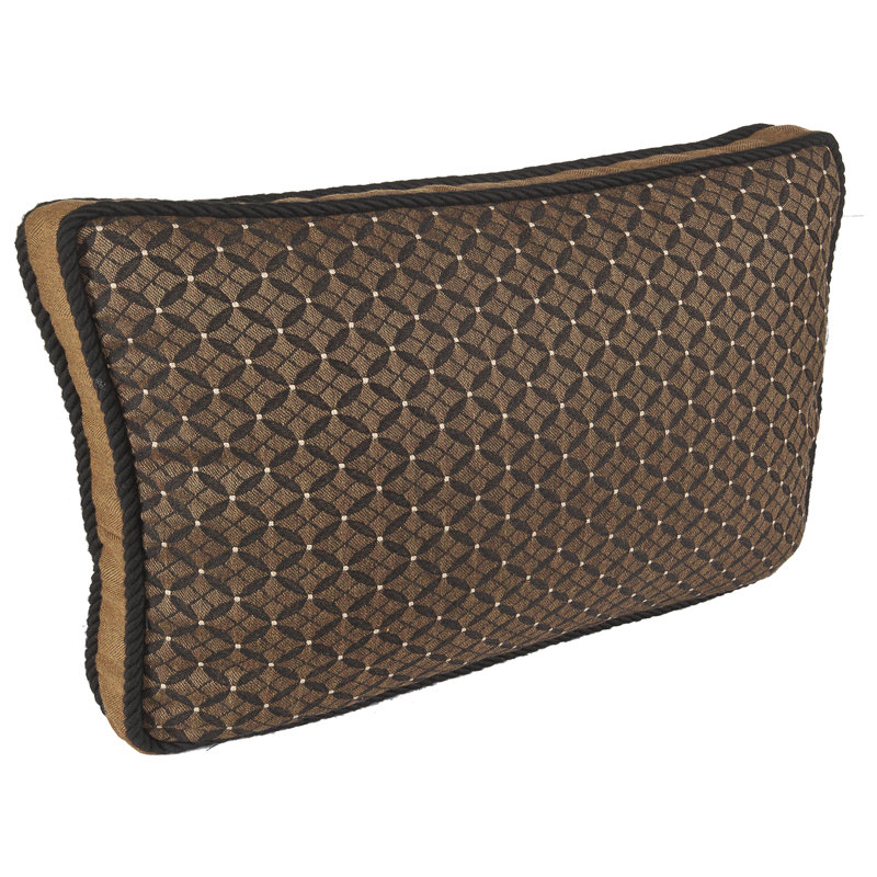 Design Harmony Lumbar Indoor/Outdoor Pillow Cover & Insert, Surpass Stone
