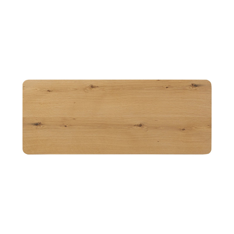 Novella 4 Drawer Dresser-Natural Oak Veneer Thick Random