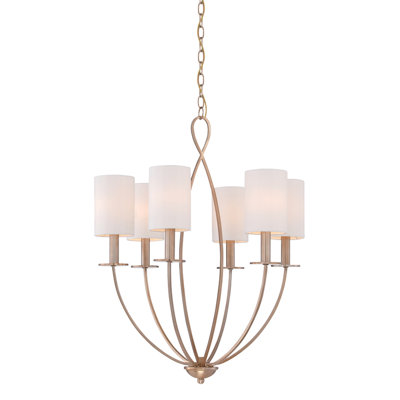 6 - Light Dimmable Empire Chandelier