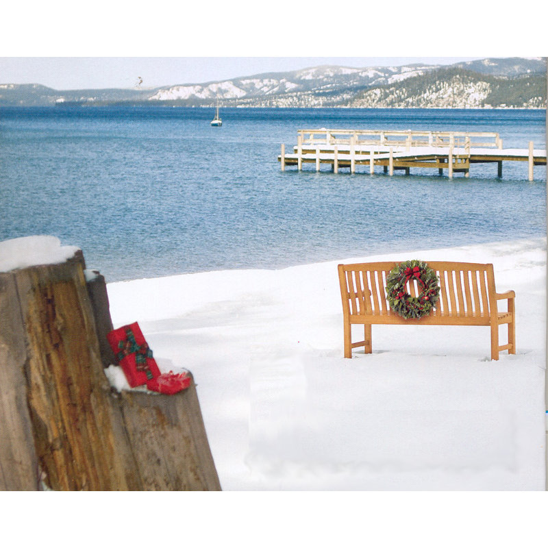 Maez Outdoor Teak Bench
