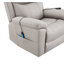 Fauteuil inclinable électrique avec lève-personne, chauffage et massage en microfibre polie-1526414711