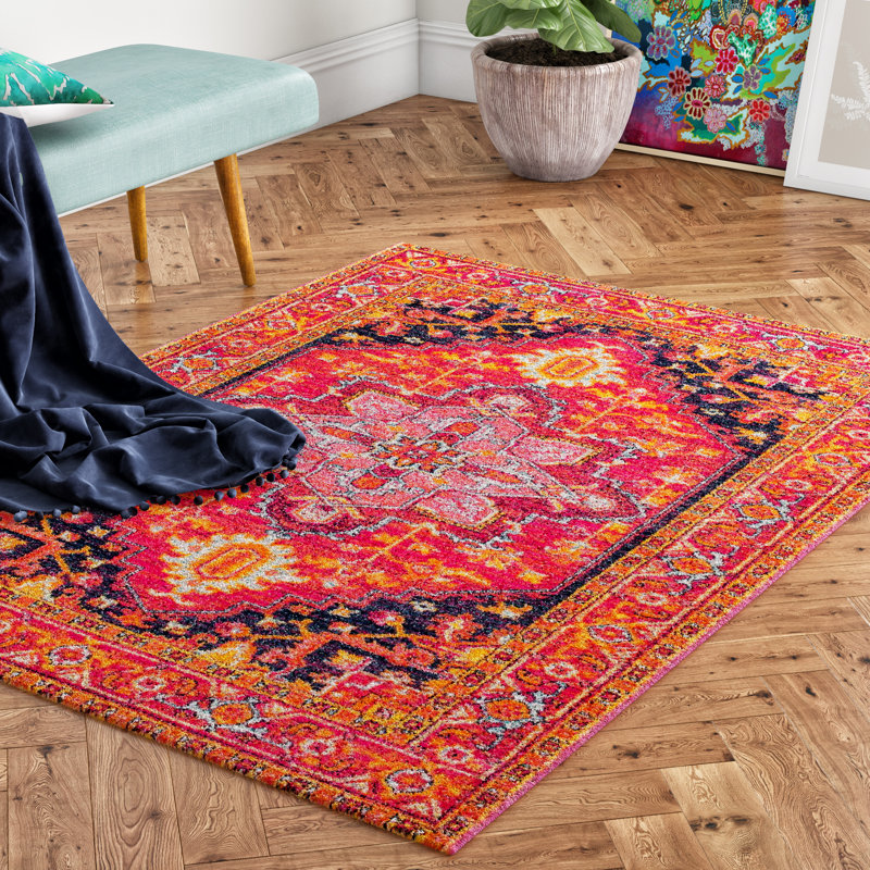 Barksdale Oriental Area Rug, Rectangle 269 x 366cm