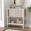 Console d'entrée de 80 cm avec tiroirs coulissants et tablette de rangement pour couloir, salon ou bureau-1572094528-1572094530-1572094540