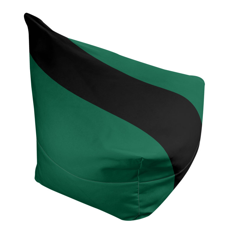 Sac de pois classique, H 30 po x l 27 po x P 27 po, Vert victoire / noir