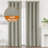 Getrude Linen Blended Max Blackout Grommet Curtain Pair-94572725-94572728